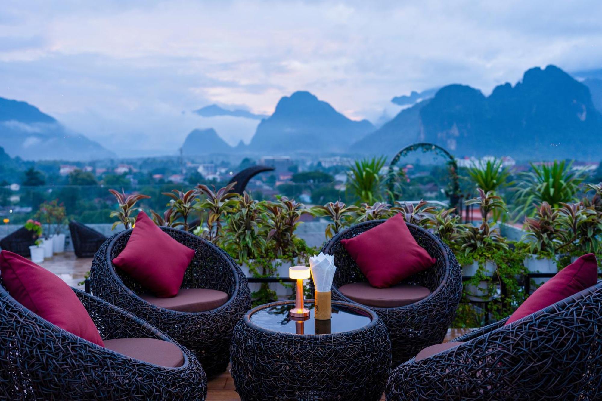 S Vangvieng Boutique Hotel Ванг-Виенг Экстерьер фото