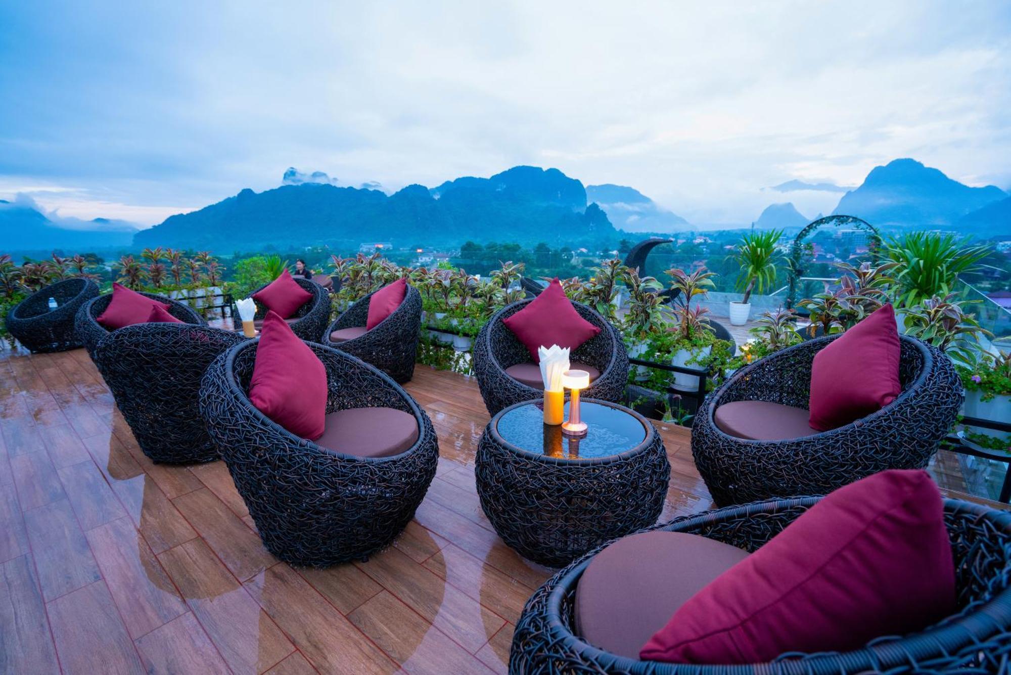 S Vangvieng Boutique Hotel Ванг-Виенг Экстерьер фото