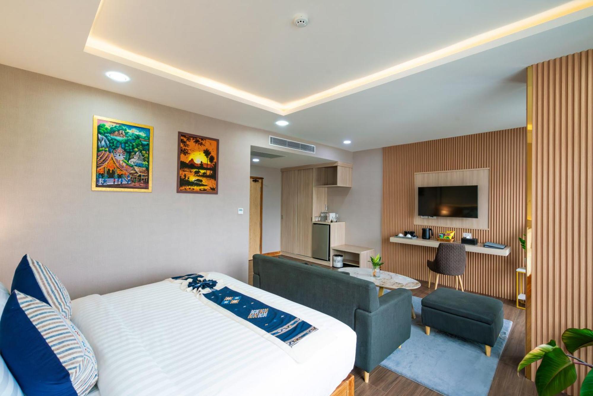 S Vangvieng Boutique Hotel Ванг-Виенг Экстерьер фото